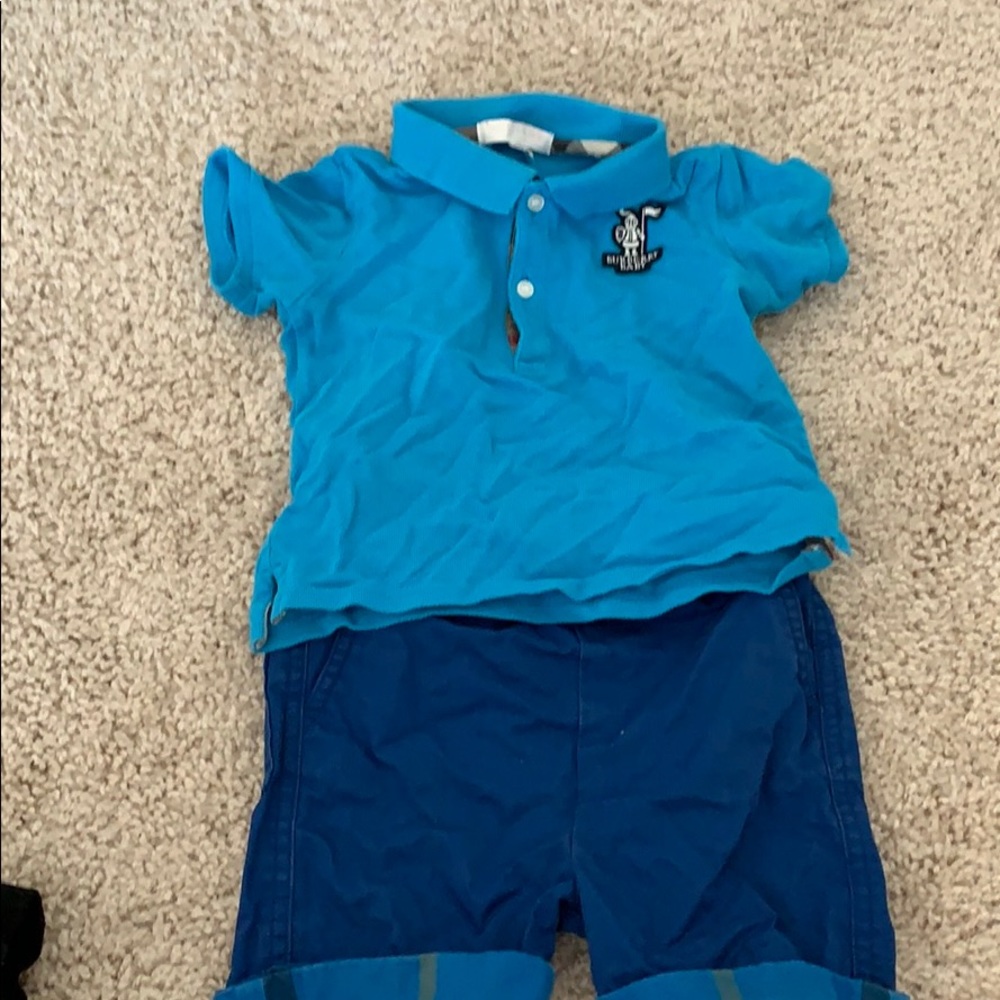 Baby  Burberry outfit